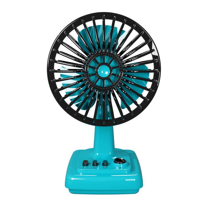 Women's Portable Table Fan with Flexible Control Bowlift