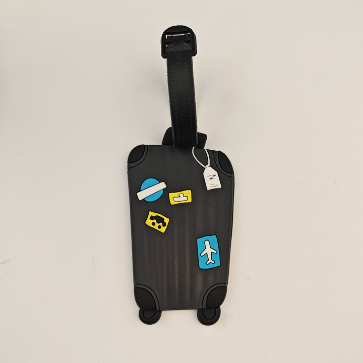 Unisex luggage tag in playful suitcase design Bowlift