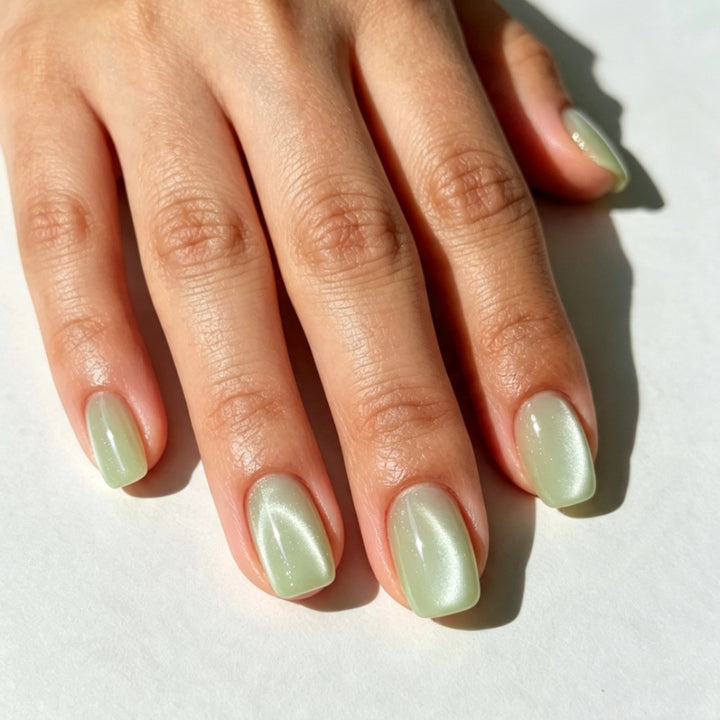 Artifici Nails with Elegant Satin Finish and Modern Design Bowlift