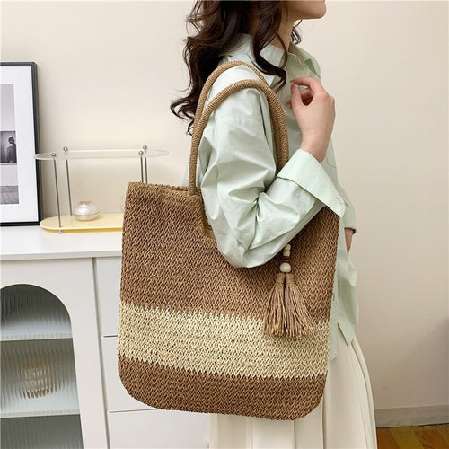 Handwoven Beach Bag Bowlift