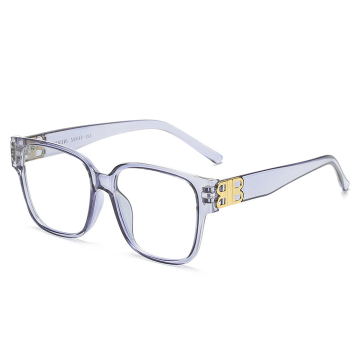 Women's fashionable square sunglasses with elegant logo Bowlift