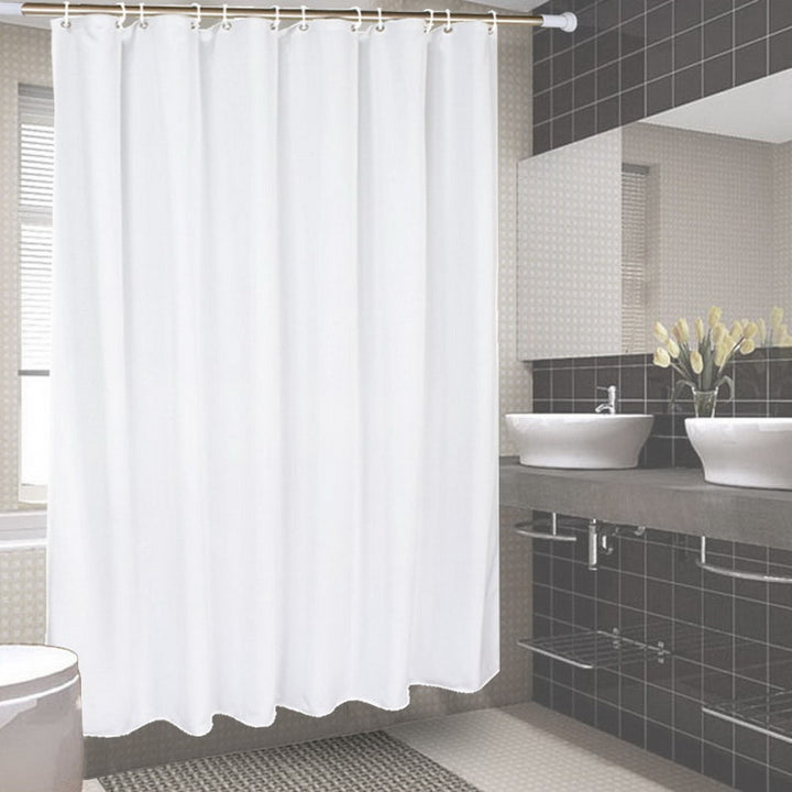 Premium Water-Repellent Shower Curtain Bowlift