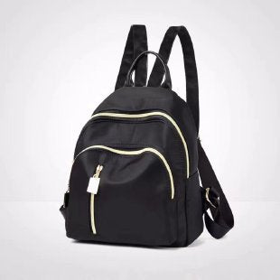 Stylish Leather Mini Backpack Bowlift