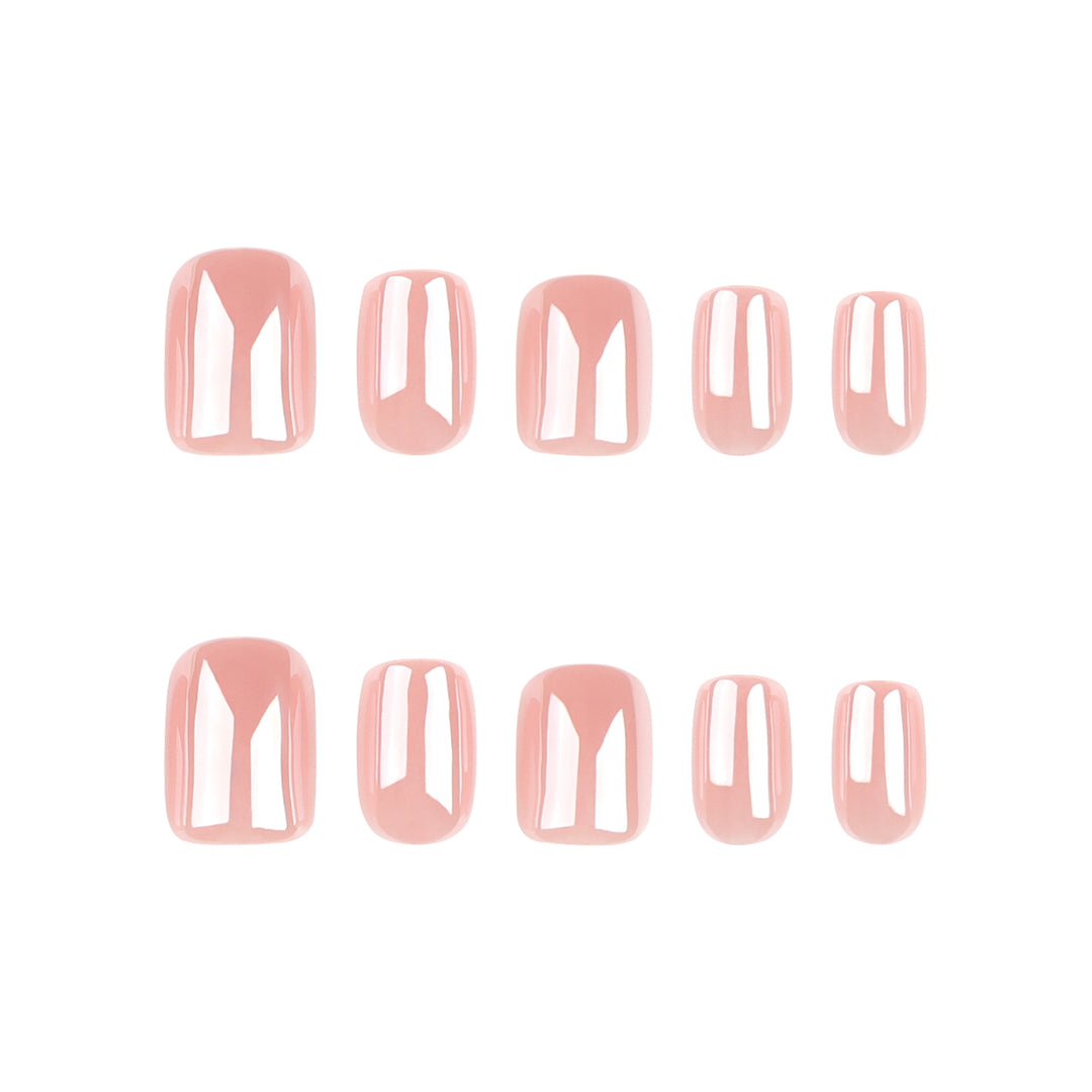 Elegant Nail Art in Rose Metallic Look Bowlift