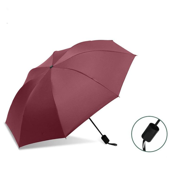 Women's Large Rain and Sun Protection Umbrella Bowlift