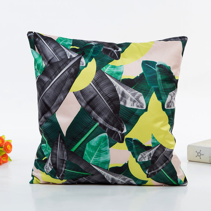 Decorative Plant Print Cushion