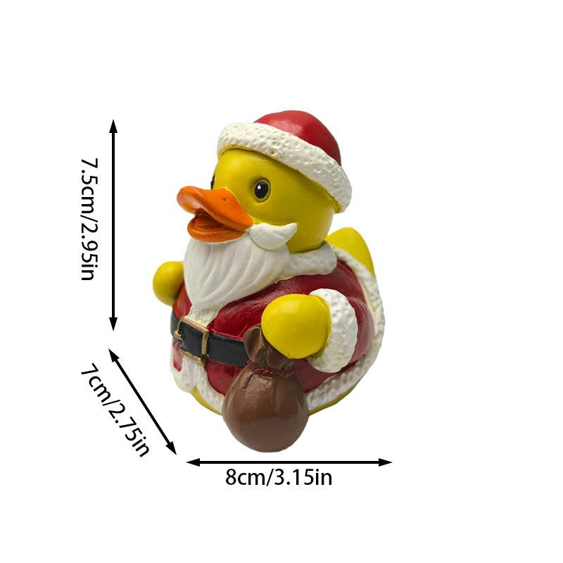 Funny Decor Rubber Duck with Sprinkles Bowlift