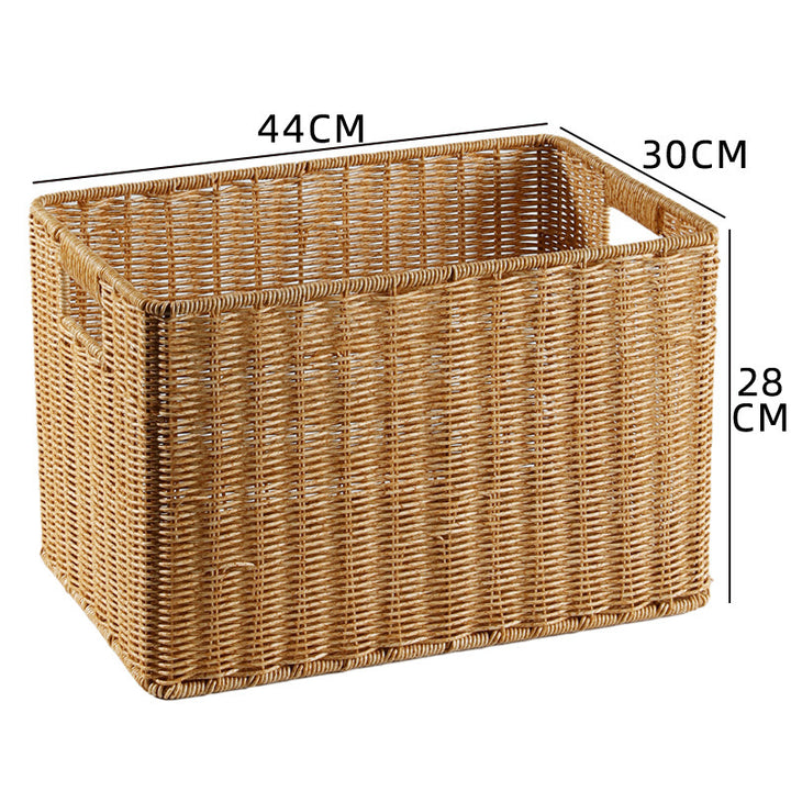 Rectangular Woven Storage Bin Bowlift