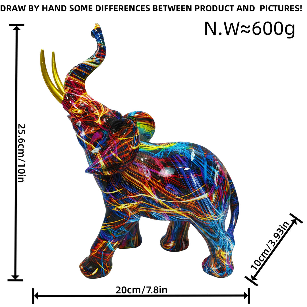 Artistically designed elephant figure Bowlift