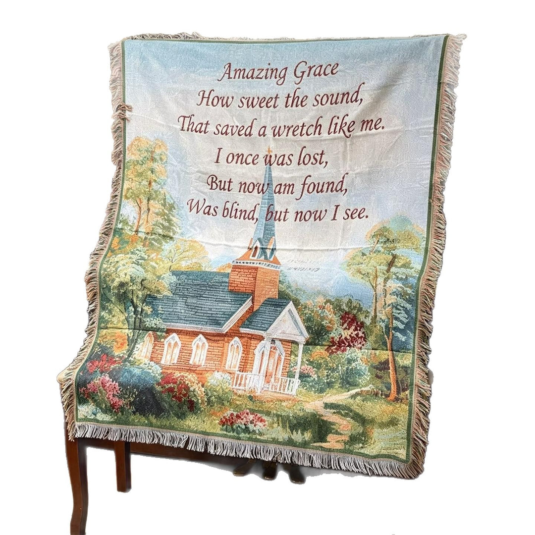 Inspirational Tapestry Throw Blanket