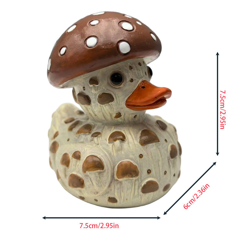 Funny Decor Rubber Duck with Sprinkles Bowlift