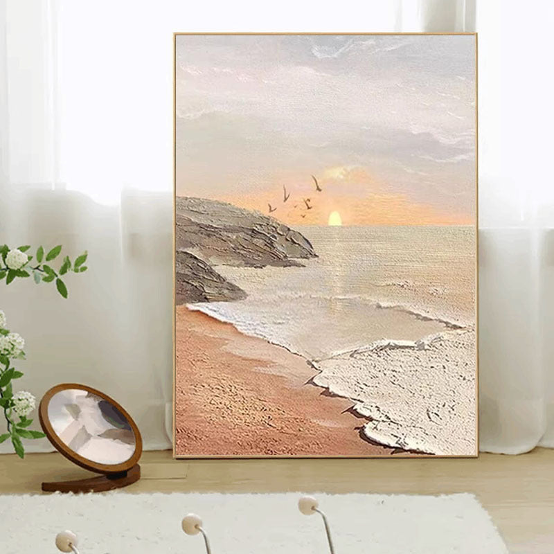Coastal Serenity Landscape Canvas Art