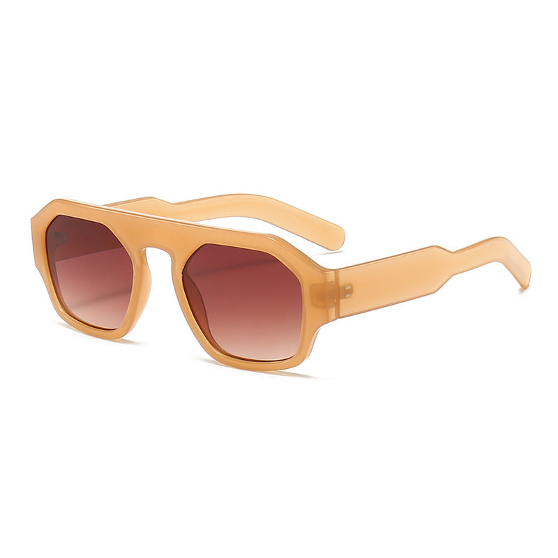 Women's fashionable sunglasses in innovative geometric design Bowlift