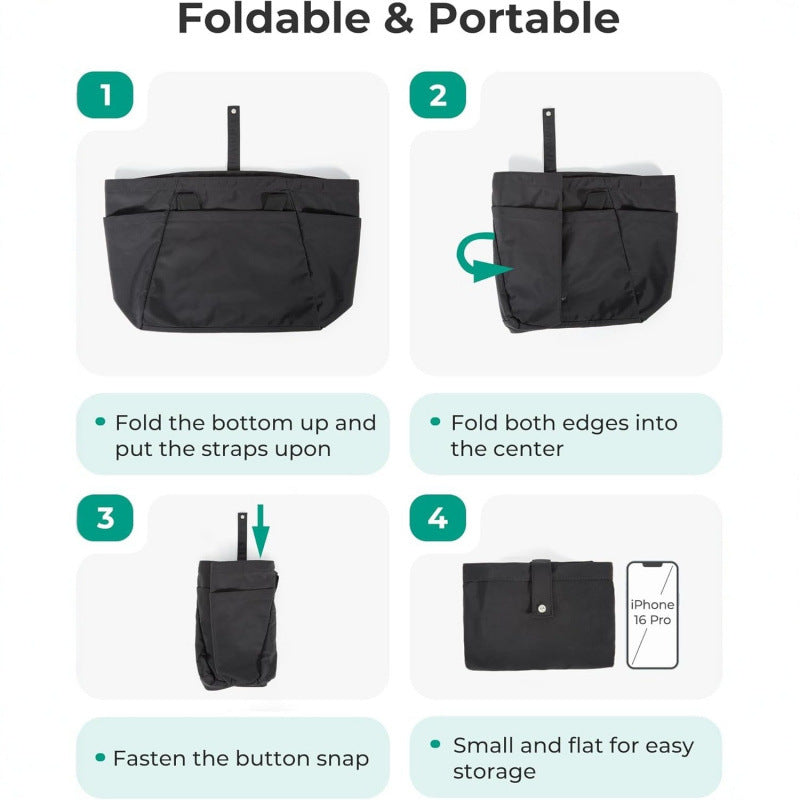 Multifunctional tote bag with practical compartment design Bowlift