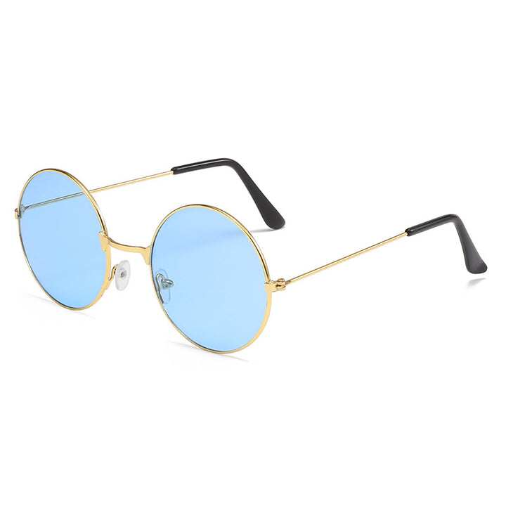Retro Round Lens Sunglasses Bowlift
