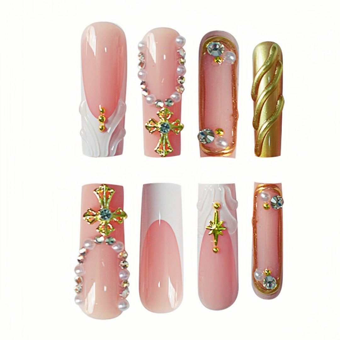 Ornate Press-On Nail Extensions Bowlift
