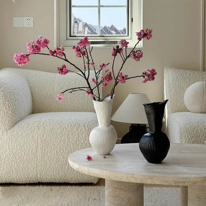 French Ceramic Table Vase