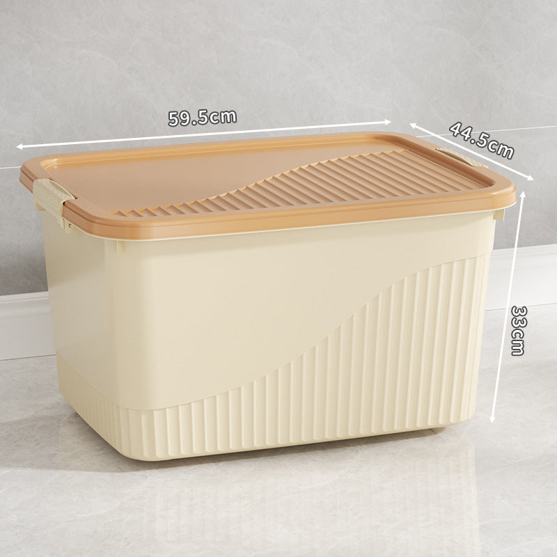 Multi-Functional Storage Box with Durable Lid Bowlift