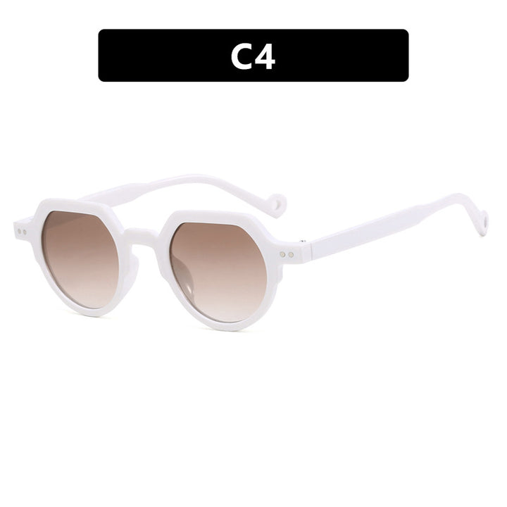 Women's geometric sunglasses with protective UV filter and sturdy frame Bowlift