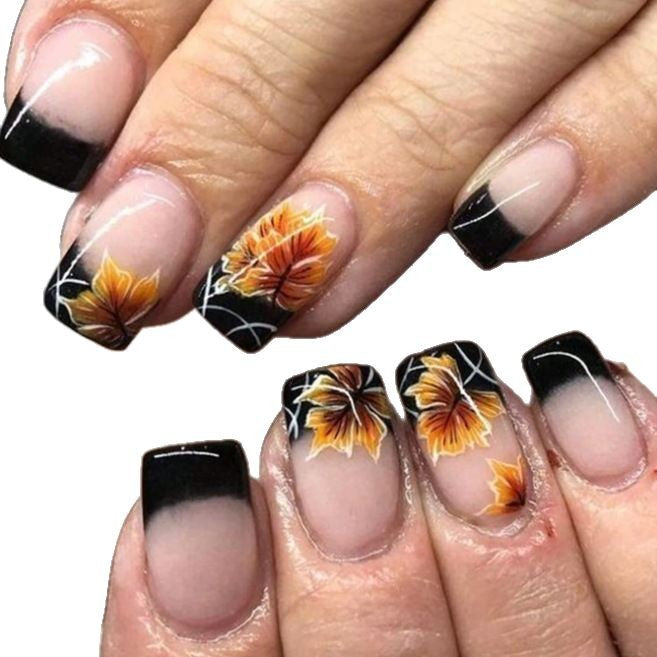 Autumn-Inspired Nail Art Enhancements Bowlift