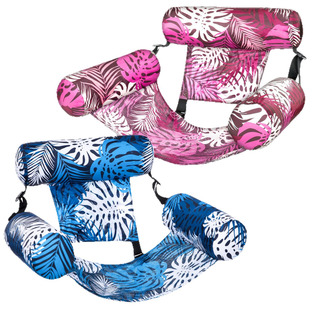 Women Portable Beach Lounge Chair with Neck Support Bowlift
