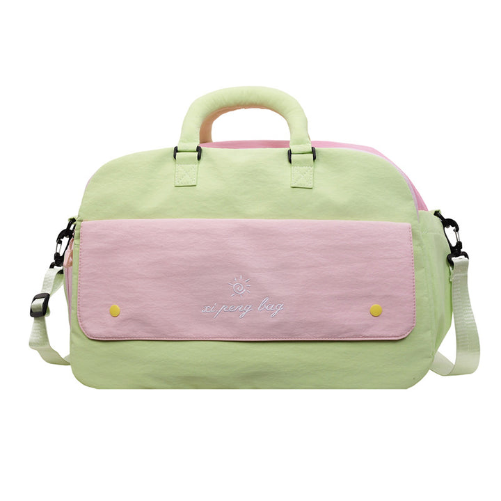 Sporty Multifunctional Duffel Bag with Multiple Compartments Bowlift