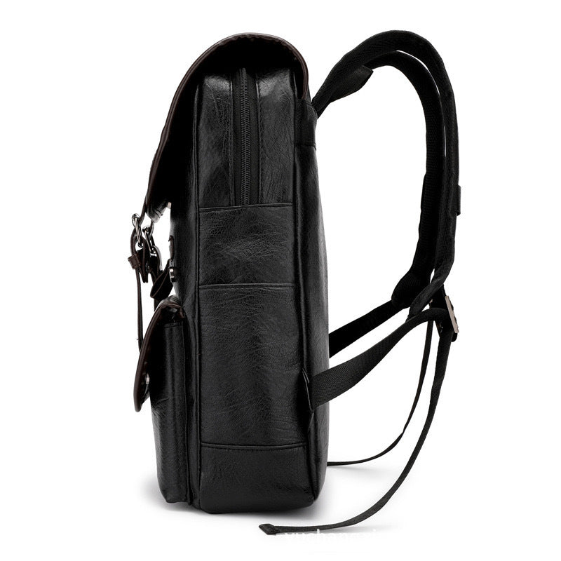 Fashionable backpack with multiple compartments Bowlift