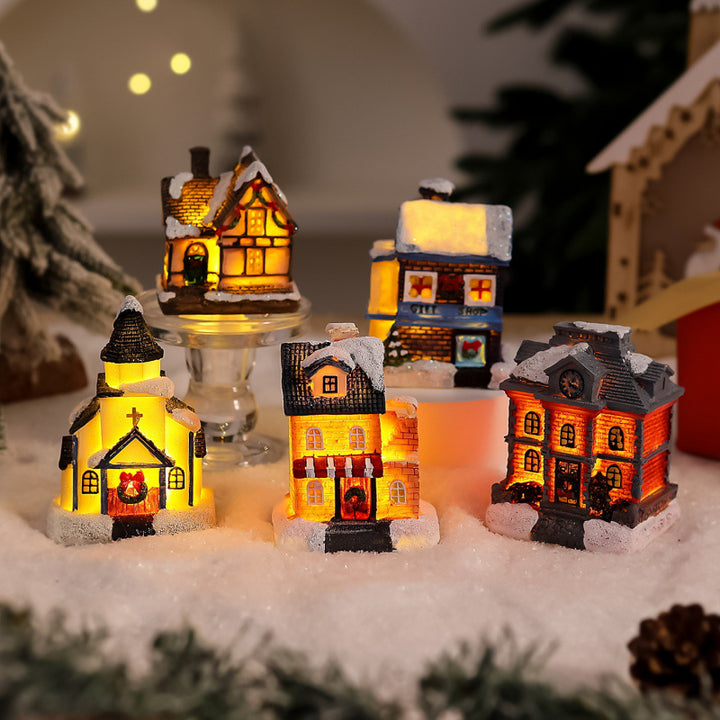 Illuminated Christmas tree decoration figure Bowlift