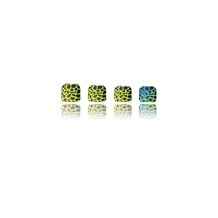 Nail art set with creative animal pattern accents Bowlift