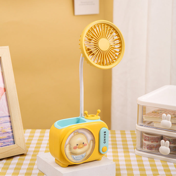Ladies Funny Table Fan in Animal Design Bowlift