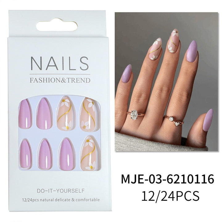 Creative Press-On Nail Design Bowlift