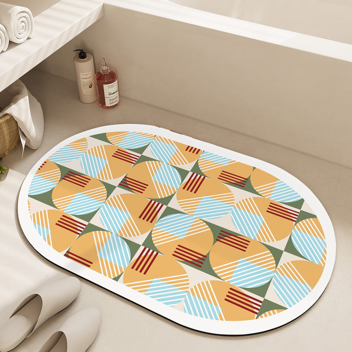 Decorative Non-Slip Bath Mat Bowlift