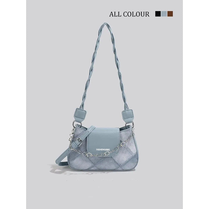 Fashion-Forward Quilted Shoulder Bag Bowlift