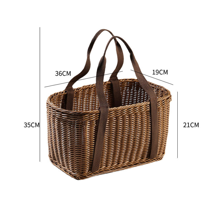 Woven Storage Basket Bowlift