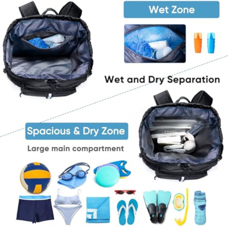 Multifunctional Sports and Travel Water Backpack Bowlift