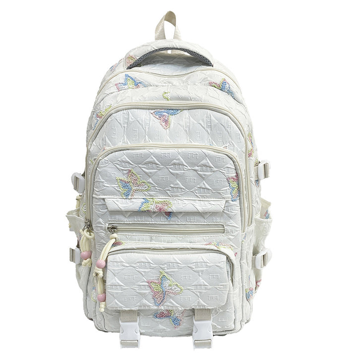 Backpack with Delicate Butterfly Design Bowlift