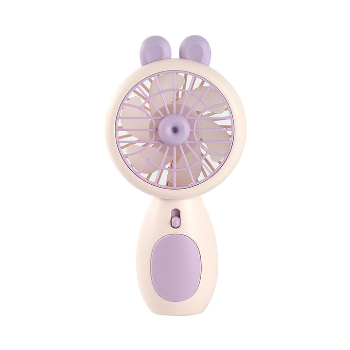 Women Portable Animal Pattern Hand Fan Bowlift