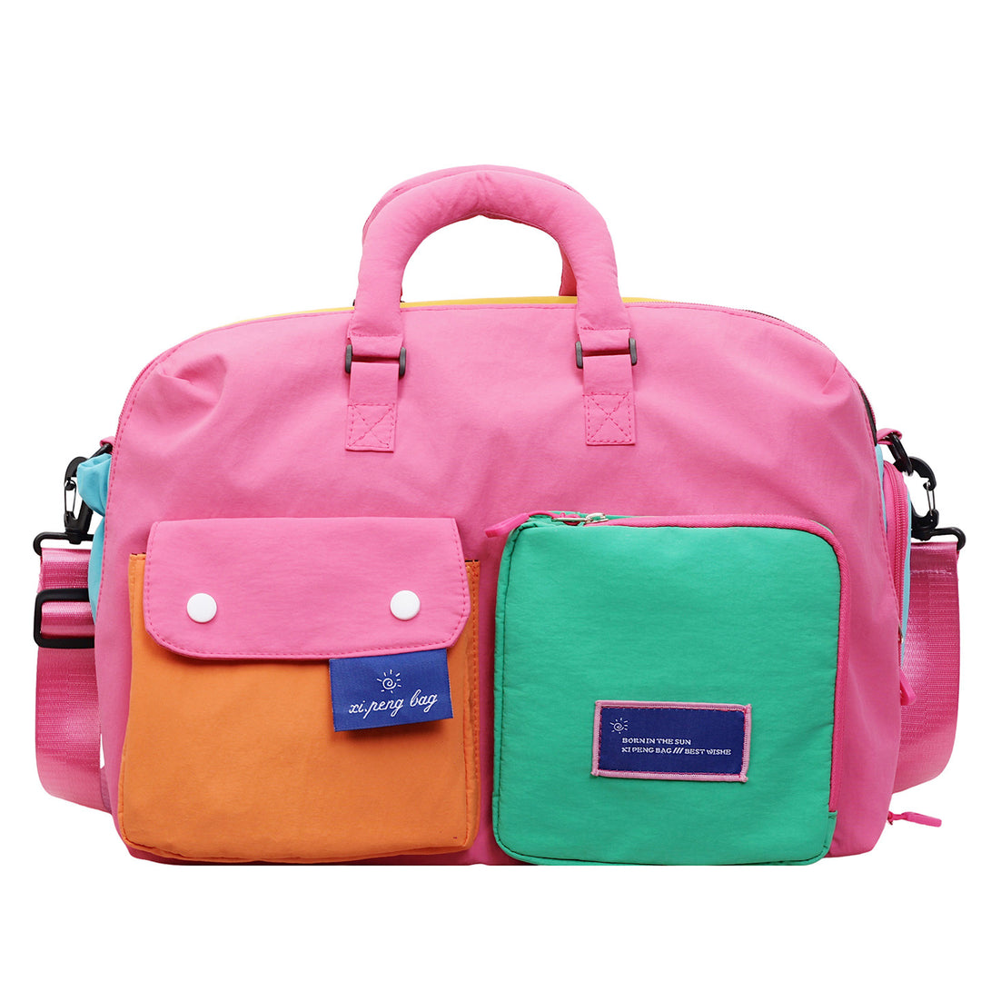Multi-Pocket Utility Travel Duffel Bag Bowlift