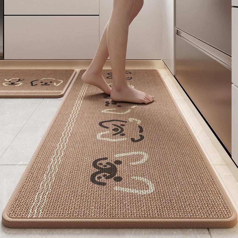 Fun Dog-Themed Kitchen Comfort Mat Bowlift