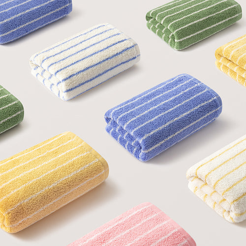 Ladies High-quality, striped bathroom towel Bowlift