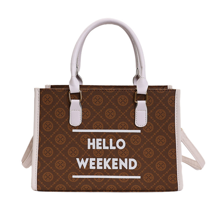 WoStylish Canvas Weekend Tote Bag Bowlift