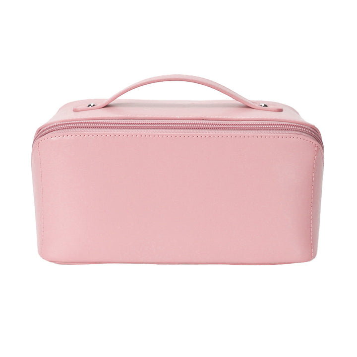 Elegant Cosmetic Bag Made of Artificial Leather Bowlift