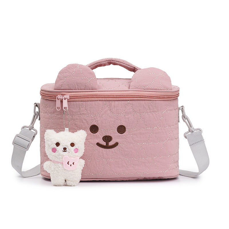 Quilted Animal Design Lunchbox Bowlift