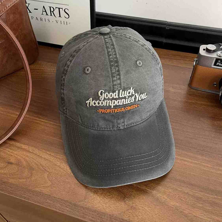Men's Inspirational Quote Baseball Cap Bowlift