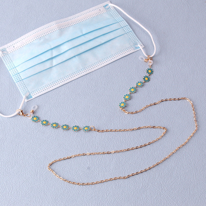 Floral Charm Eyewear Chain Bowlift