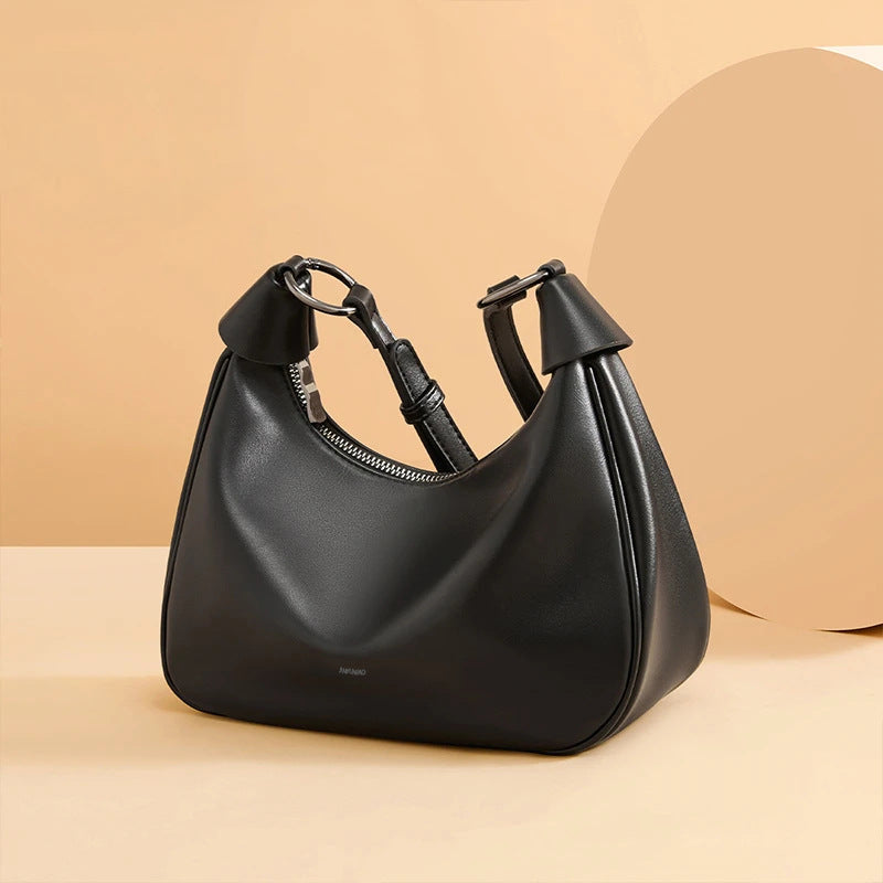 Stylish Curved Shoulder Bag Bowlift