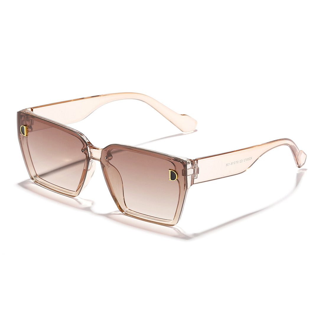 Women's fashionable sunglasses in a unique design with oversized lenses Bowlift
