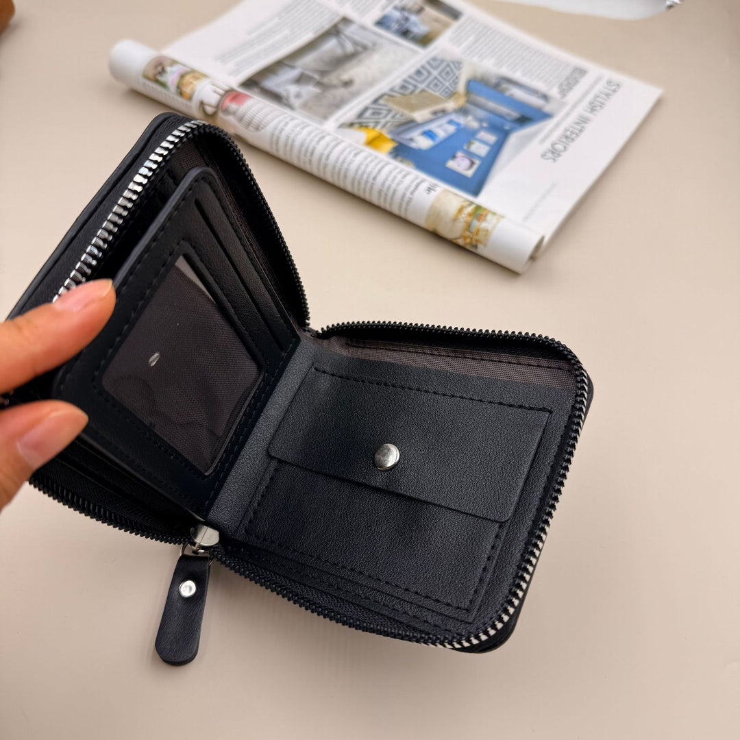 Leather Zip Wallet