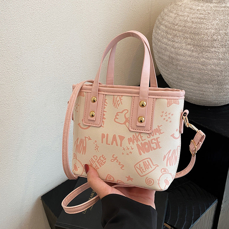 Fun Printed Mini Tote Bag