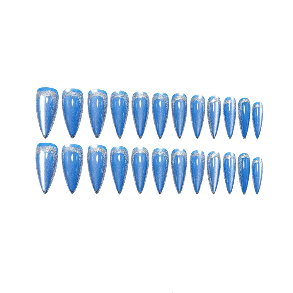 Creative artificial nails in elegant stiletto design Bowlift